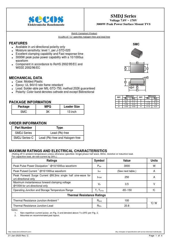 SMDJ120CA