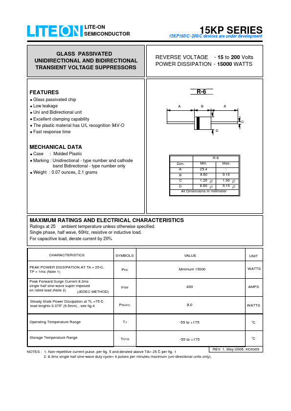 15KP54A