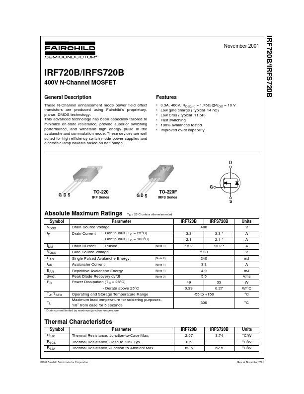 IRFS720B