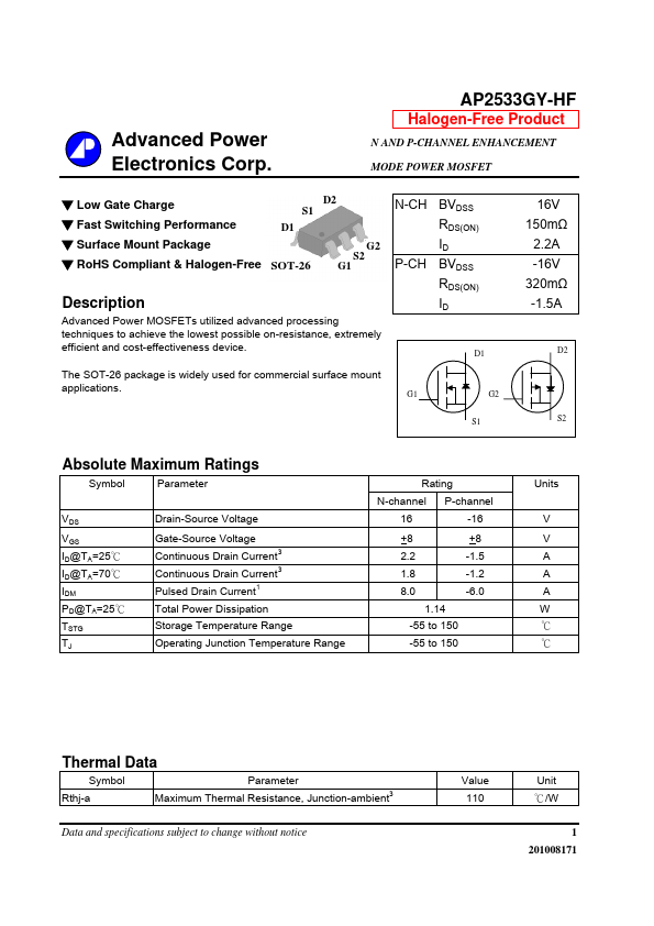 AP2533GY-HF