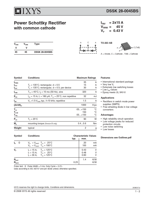 DSSK28-0045BS