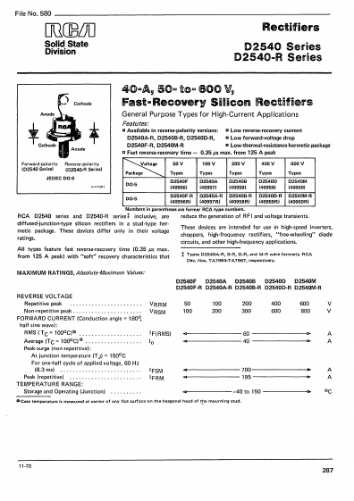 D2540B-R