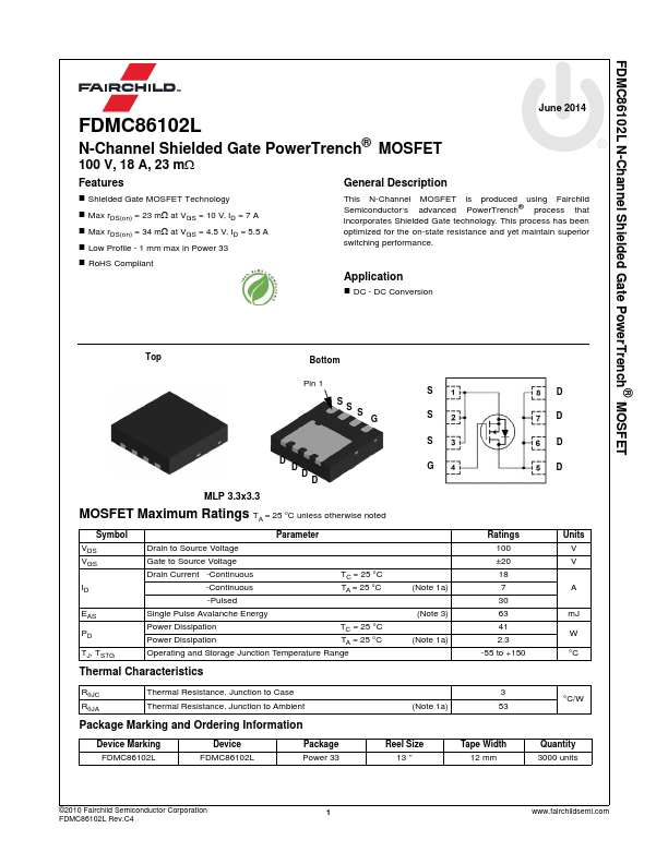 FDMC86102L