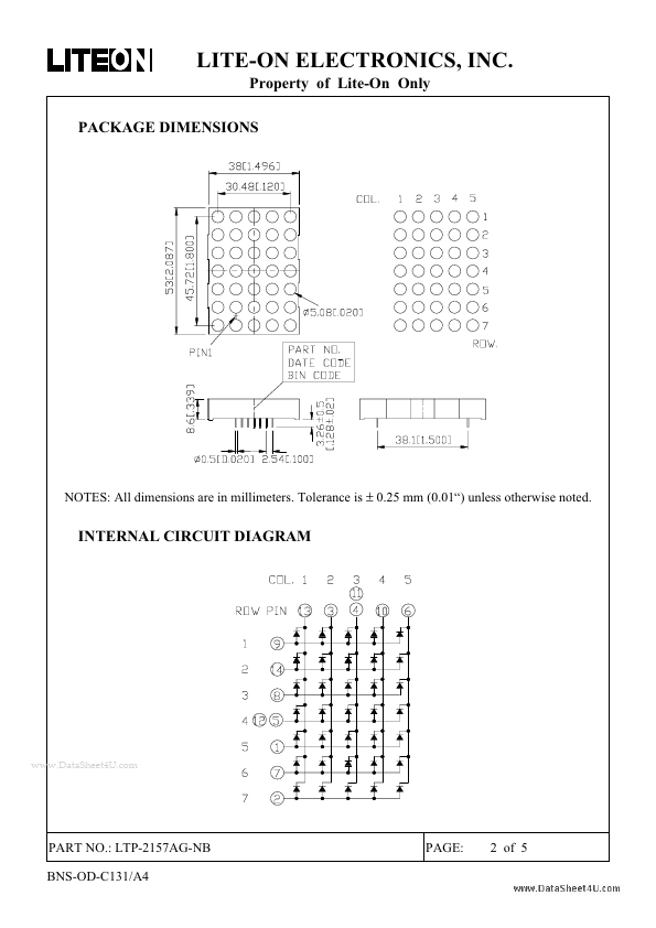 LTP-2157AG-NB