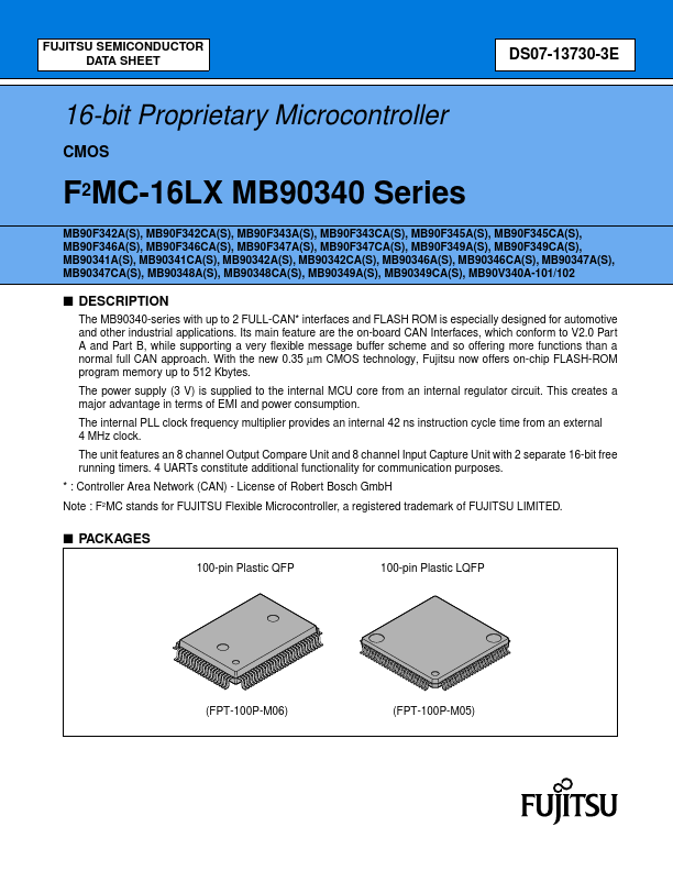 MB90F342CAS