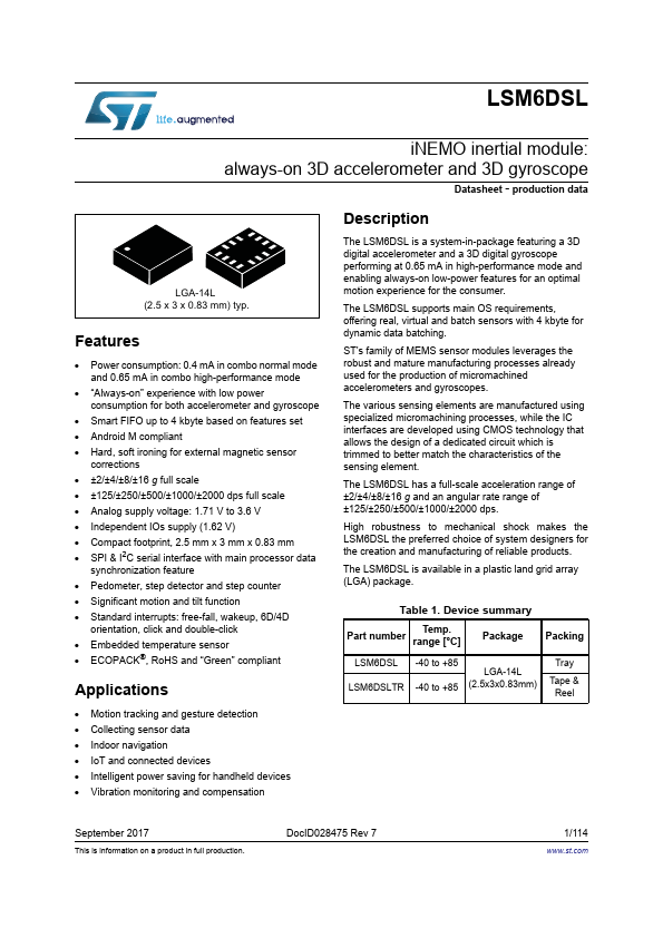 LSM6DSL