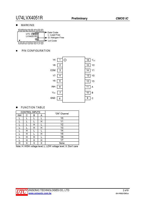 U74LVX4051R