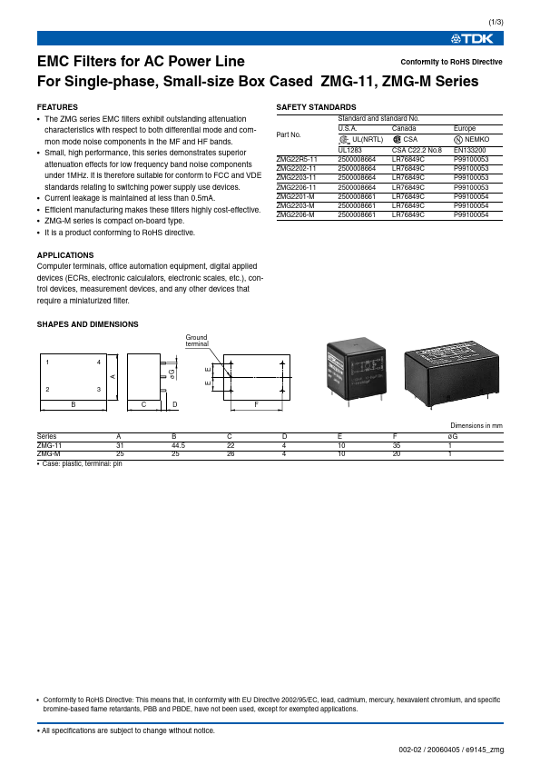 ZMG2203-M