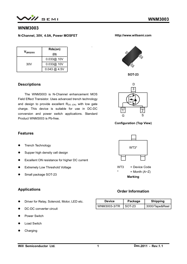 WNM3003