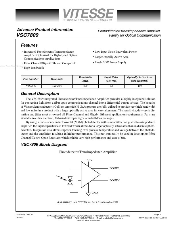 VSC7809