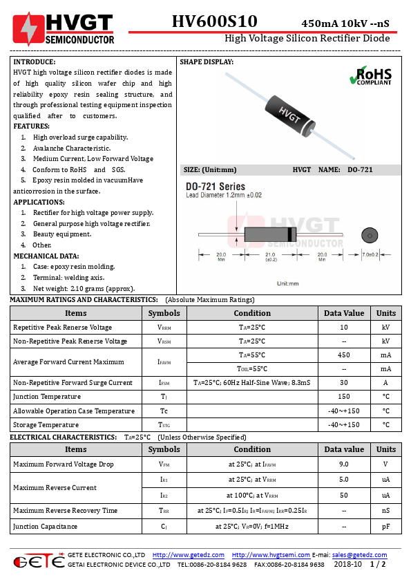 HV600S10