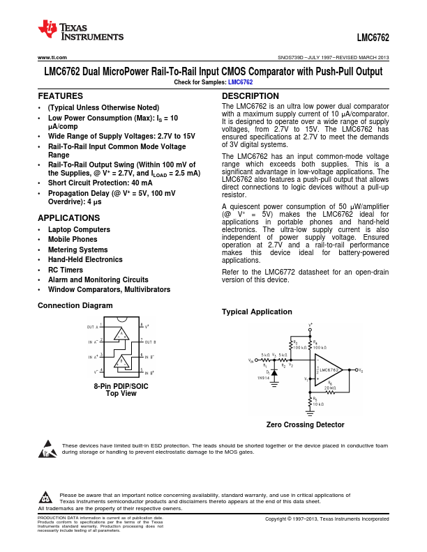 LMC6762