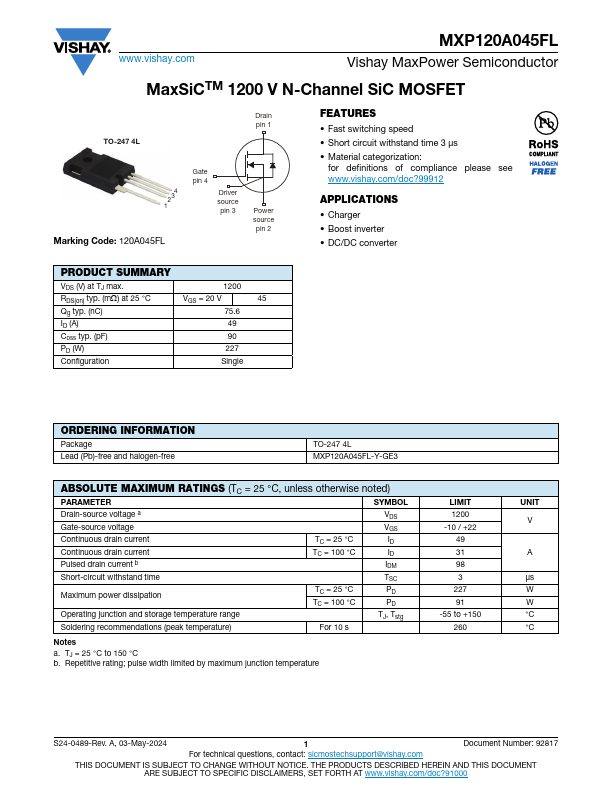 MXP120A045FL