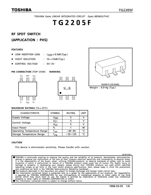 TG2205F