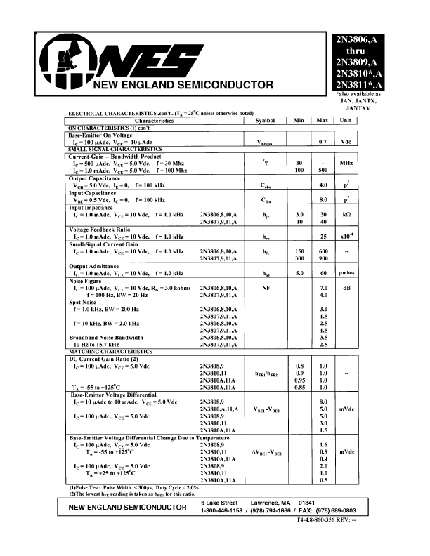 2N3807A