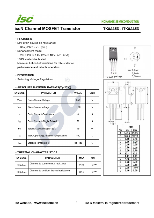 TK8A65D