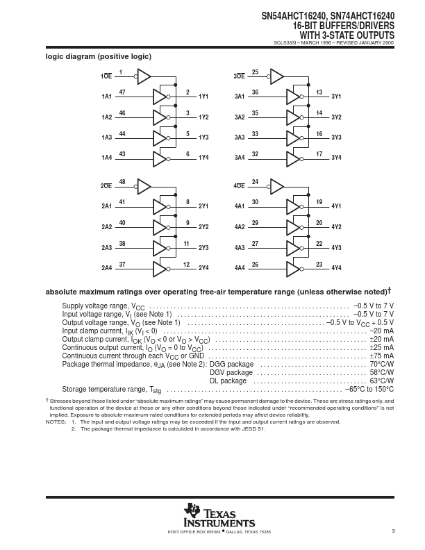 SN54AHCT16240