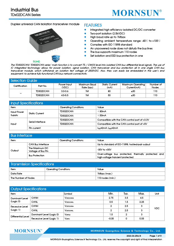 TD302DCAN