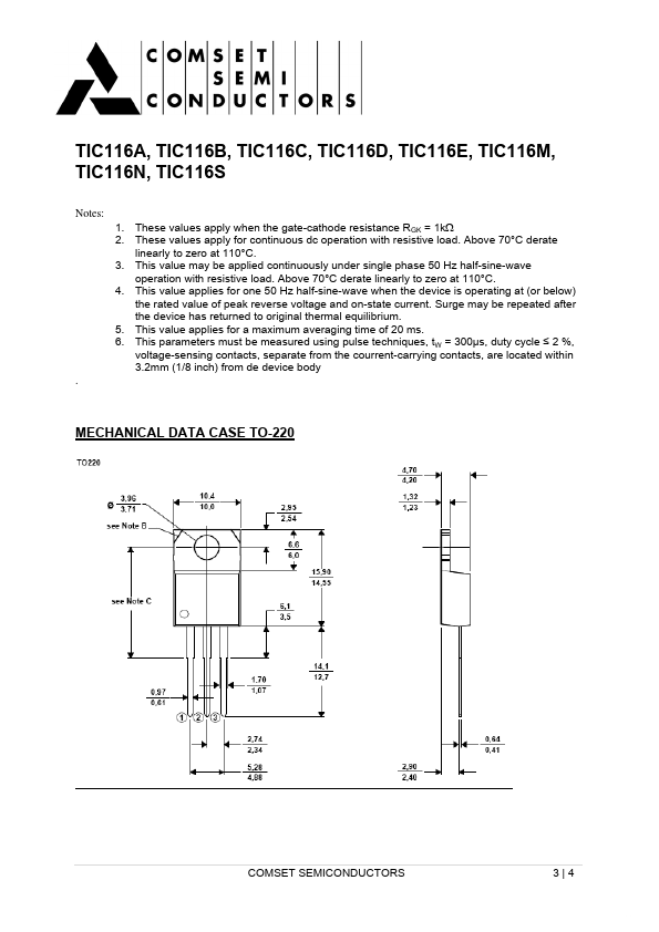 TIC116A