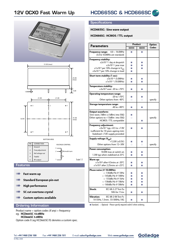 HCD665SC