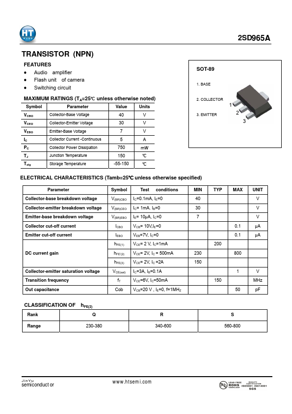 2SD965A