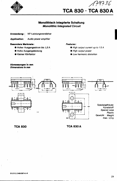 TCA830A