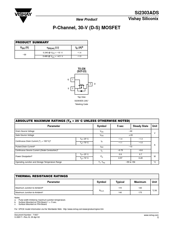 SI2303ADS