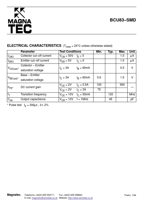 BCU83-SMD