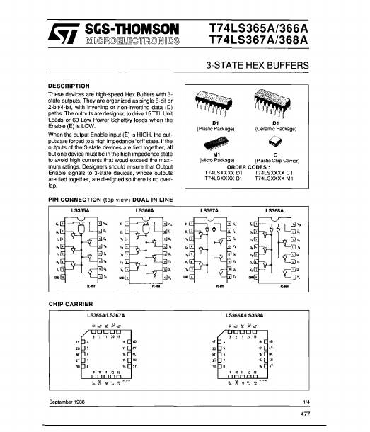 T74LS367A