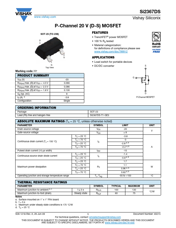 Si2367DS