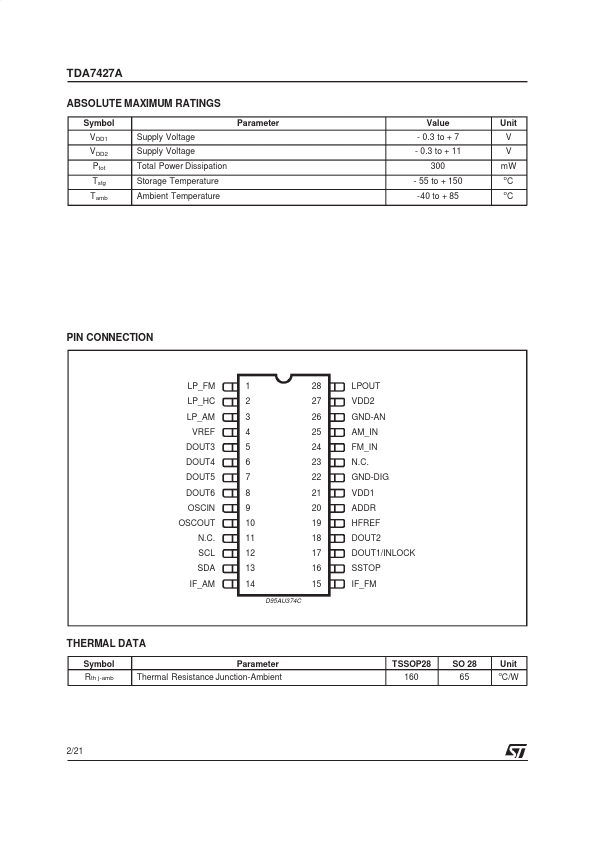 TDA7427A