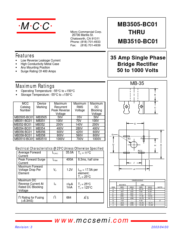 MB351-BC01