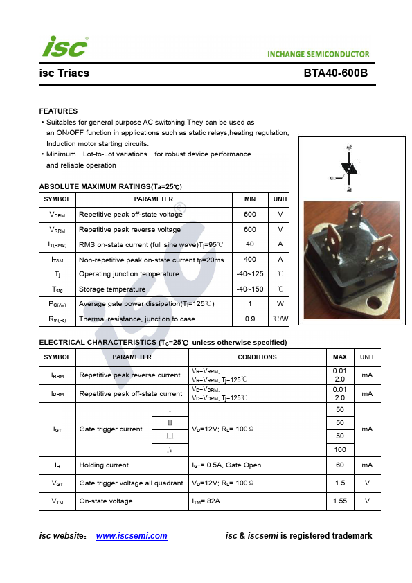 BTA40-600B