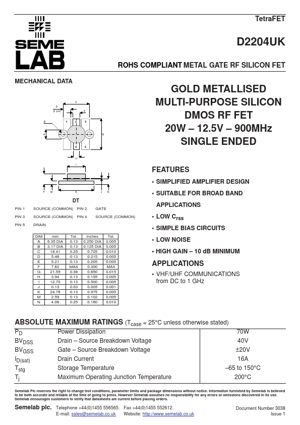 D2204UK