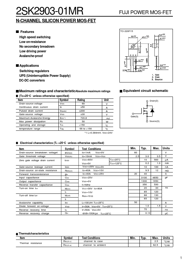 2SK2903-01MR