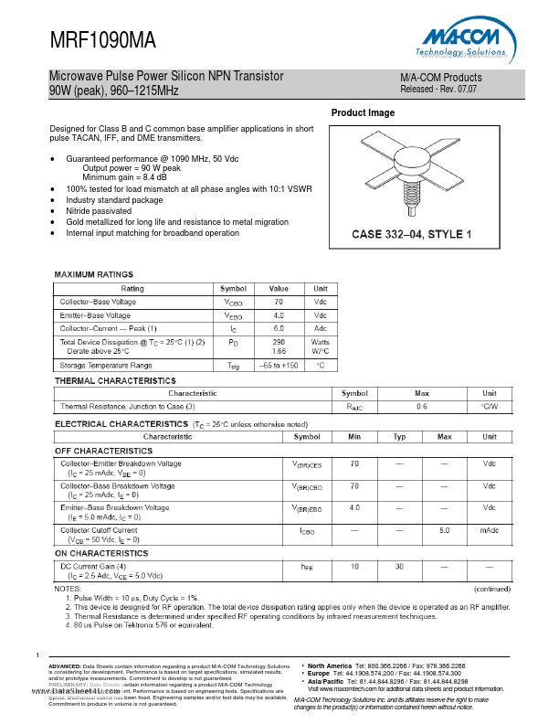 MRF1090MA