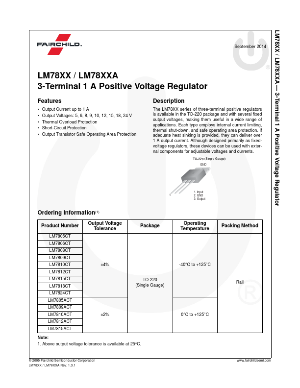 LM7815ACT