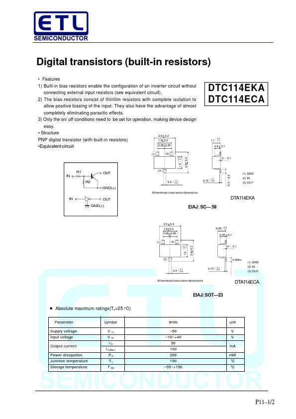 DTC114ECA