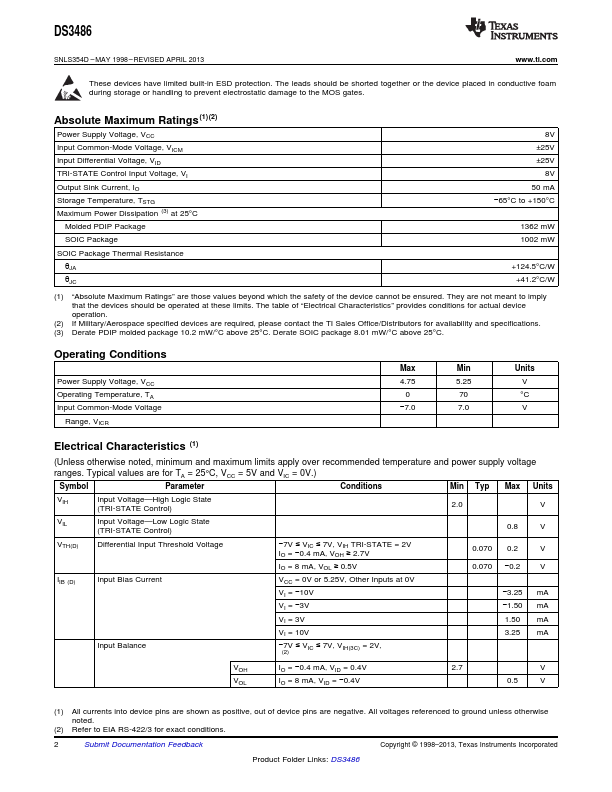 DS3486MX