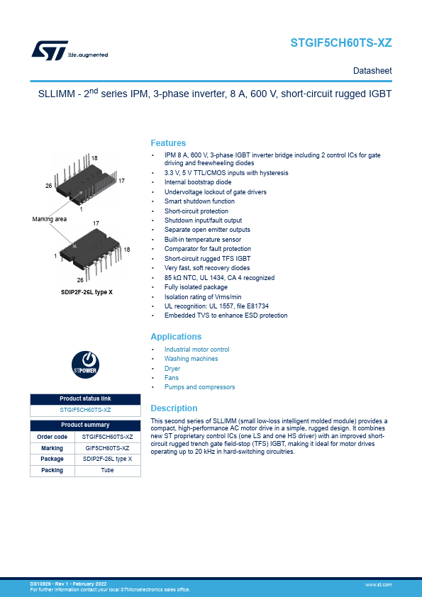 STGIF5CH60TS-XZ