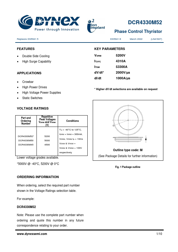 DCR4330M52