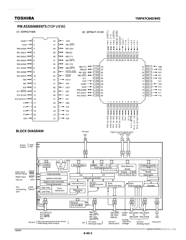 TMP47C640F