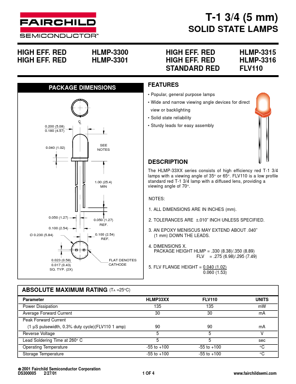 HLMP-3300