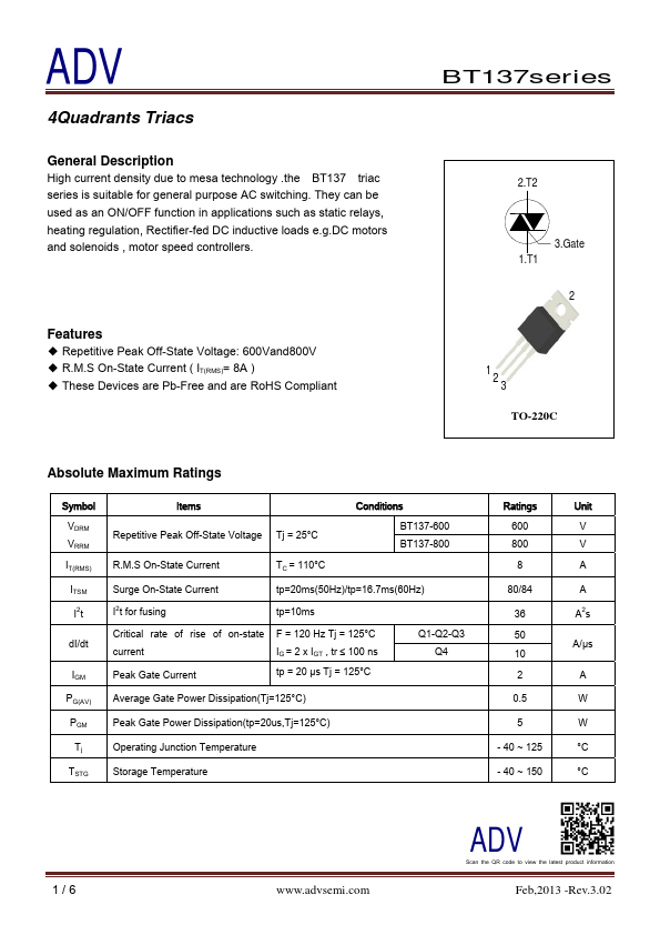 BT137-800