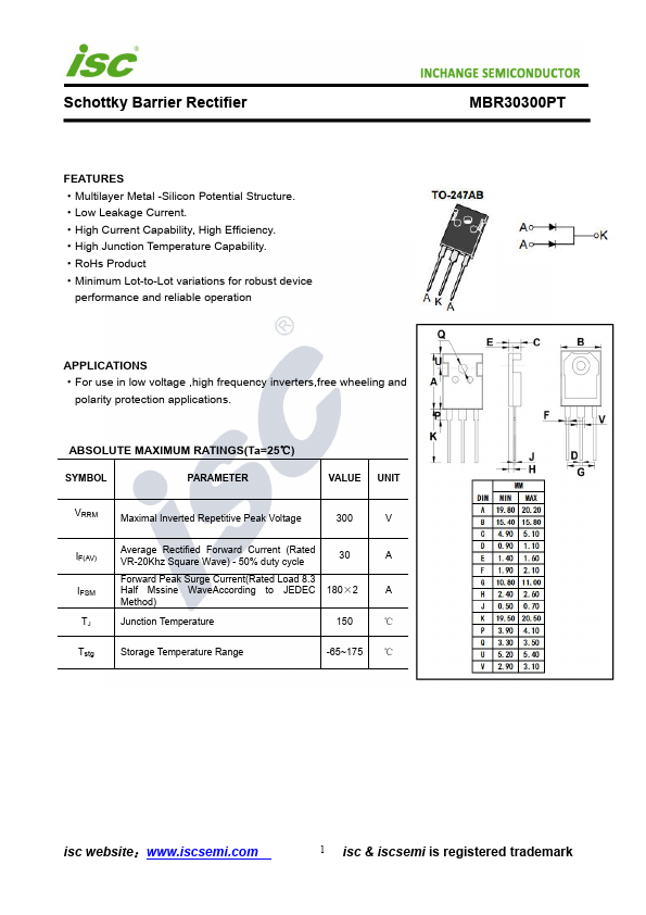 MBR30300PT