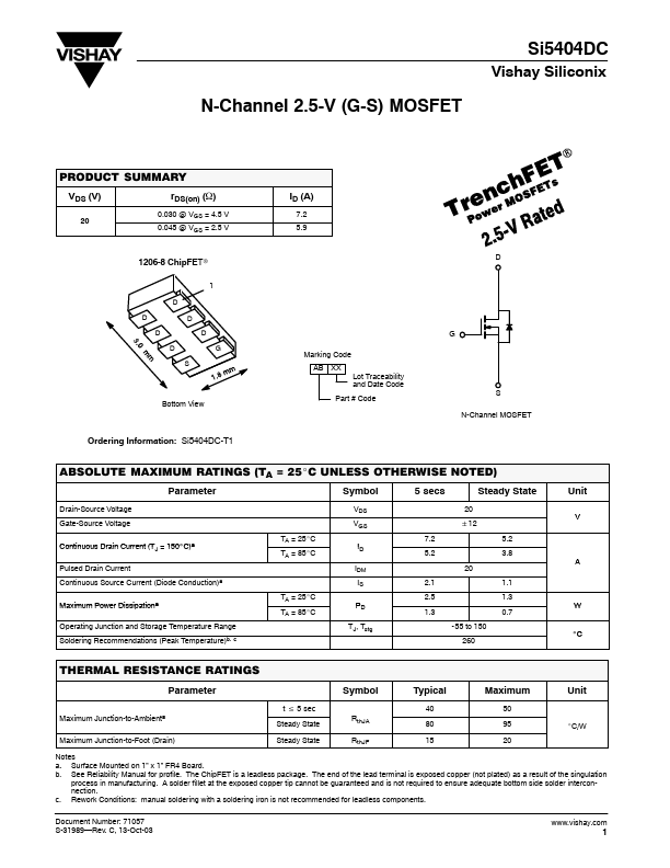 SI5404DC