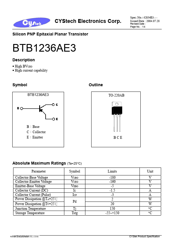 BTB1236AE3