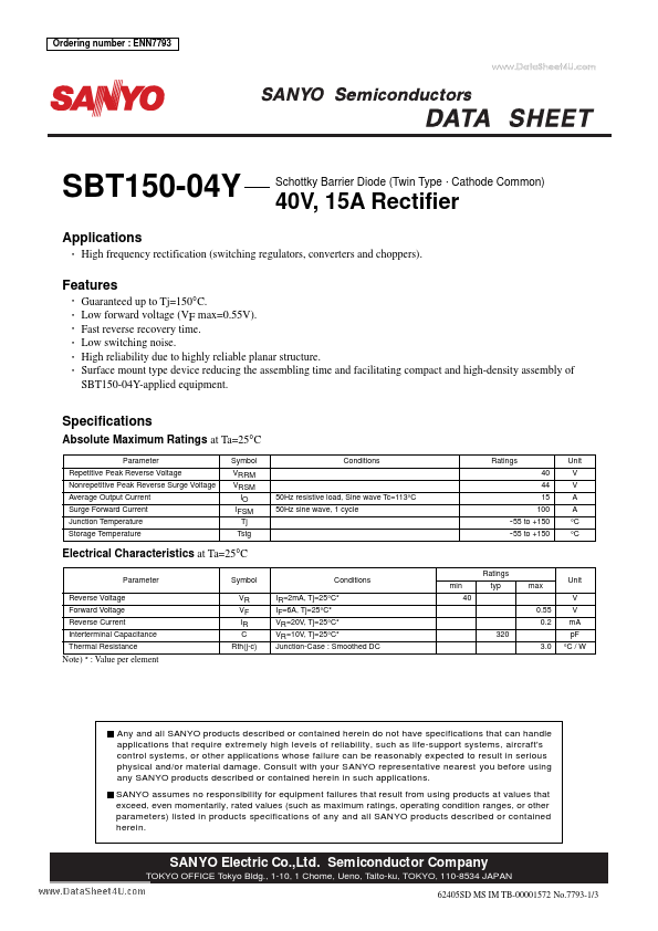 SBT150-04Y