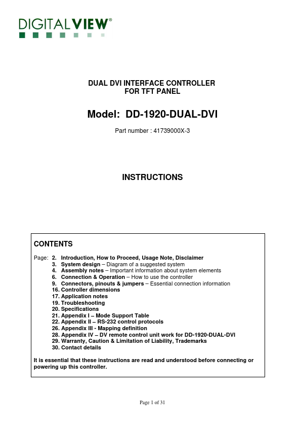 DD-1920-DUAL-DVI