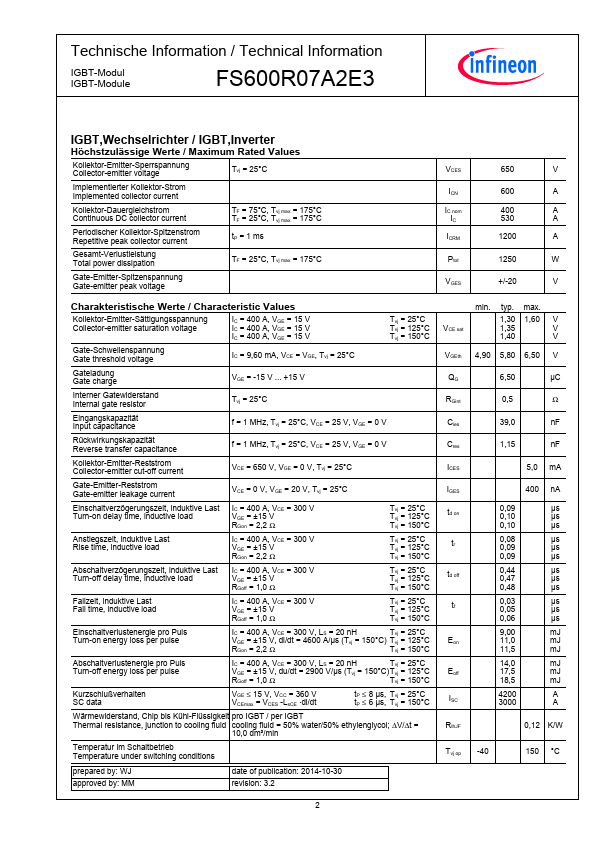 FS600R07A2E3